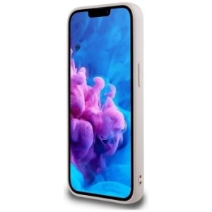 Markowy Hard Case Guess Fixed Glitter Big 4G Apple iPhone 16e Różowy - 177696