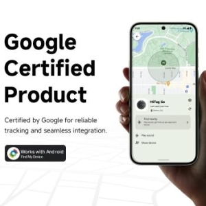 MiLi Lokalizator GPS Bluetooth MiTag Tracker HD-P16 Android + Etui brelok Czarny - 177724