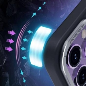 Markowy Armor Case X-One Dropguard Magnetic Case Air Apple iPhone 16 Czarny - 177781