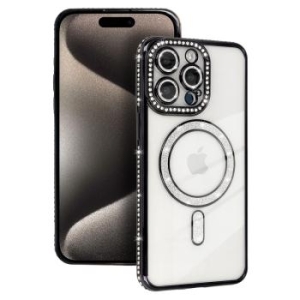 Bling Magsafe Case Samsung Galaxy A36 5G / A56 5G Czarny - 200163