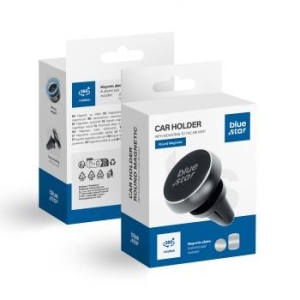 Uchwyt do kratki magnetyczny Blue Star Round Magnetic Czarny - 178204