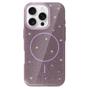Magsafe Slim Shiny Case Apple iPhone 15 Fioletowy - 178249
