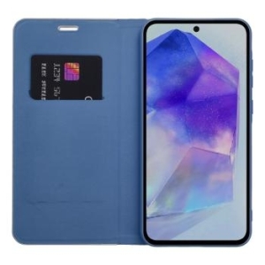 Vennus Book Carbon Xiaomi Redmi Note 14 Pro 5G / 14 Pro Plus 5G Niebieski - 178328