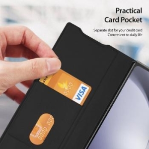 Markowy Book Dux Ducis Bril Samsung Galaxy Z Fold 6 5G Czarny - 178408