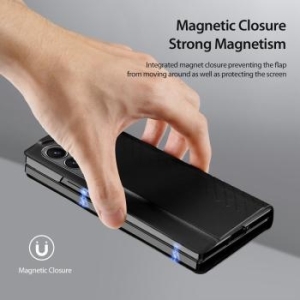 Markowy Book Dux Ducis Bril Samsung Galaxy Z Fold 6 5G Czarny - 178409