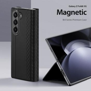 Markowy Book Dux Ducis Bril Samsung Galaxy Z Fold 6 5G Czarny - 178410