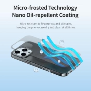 Markowy Silikon Rock Matte Series Magnetic Apple iPhone 16 Pro Max Czarny - 178582