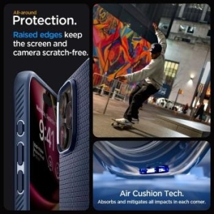 Liquid Air Apple iPhone 15 Pro Max Navy Blue - 178675