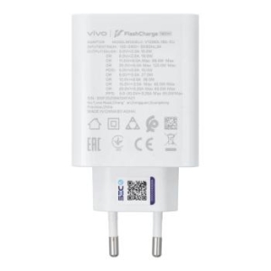Ładowarka Sieciowa USB Typ C Vivo Flash Charge USB C 3A 120W V12060L1B0 Biały Bulk - 178989