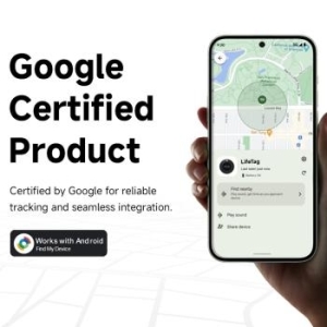 Lifemate/MiLi Lokalizator GPS Bluetooth LifeTag Tracker HD-P16-3 Android Czarny - 179153