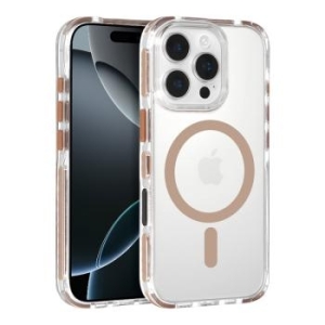 Strap Clear Case Apple iPhone 16 Złoty - 179723