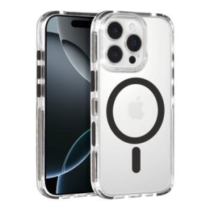 Strap Clear Case Apple iPhone 15 Czarny - 179759