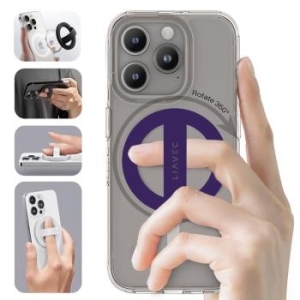 Liavec Ring Magsafe Fioletowy - 179809