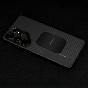 Blaszka do uchwytu magnetycznego Blavec BM-02 zestaw 2 sztuk prostokątnych (40x58mm) czarna i srebrna - 180303