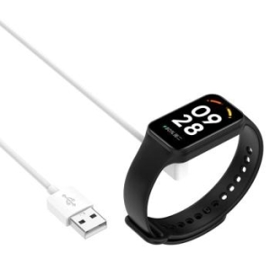 Kabel USB Mi Band / Smart Band 9 / 8 / 8 Pro 1m Biały - 180541