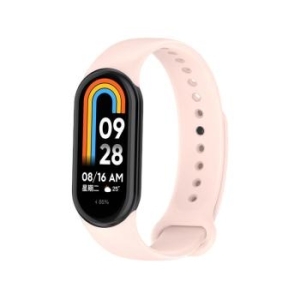 Pasek Silikonowy Xiaomi Mi Band 9 / M9 / 8 / M8 Pudrowy Róż - 180556