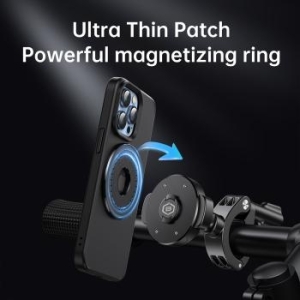 Uchwyt Rowerowy do kierownicy Blavec BV-03 Velo Quick Lock Magsafe Czarny - 180945