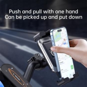 Uchwyt Rowerowy do kierownicy Blavec BV-02 Velo Srebrny/Czarny - 180947