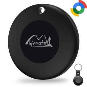 Lokalizator GPS Bluetooth Lifemate LifeTag Tracker HD-P16-3 Android + Etui brelok Czarny - 180962