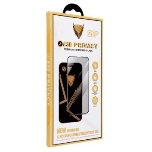 Szkło Hartowane OG Premium Privacy Glass Apple iPhone 13 / 16e (SE 4 2025) Czarny - 181149