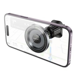 Uchwyt magnetyczny do kratki Borofone BH122 Profit Czarny - 182019