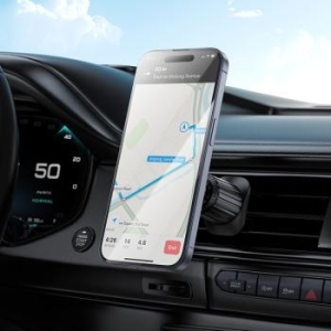 Uchwyt magnetyczny do kratki Borofone BH122 Profit Czarny - 182021