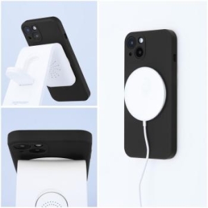 Silicone Mag Cover Samsung Galaxy A36 5G / A56 5G Czarny - 200265