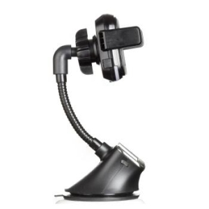 Uchwyt samochodowy uniwersalny 4w1 (zest. głośnomówiący, ładowarka indukcyjna 10W, transmiter FM) MP3TR FM-09BT Czarny - 182461