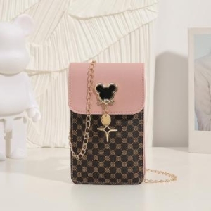 Torebka / saszetka na telefon Mouse 19*12*2cm Różowy - 182623