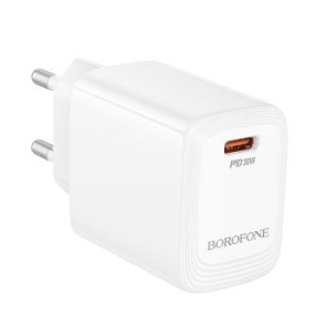 Ładowarka sieciowa Typ C Borofone BN28 Fuente PD 30W Biały - 182781