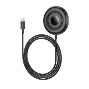 Ładowarka indukcyjna Hoco 2A 15W zgodna z MagSafe z wyświetlaczem CW61 czarna - 183110