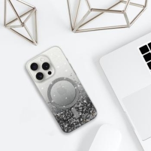 Moonlite Magsafe Case Apple iPhone 16 Plus Czarny Clear - 183190