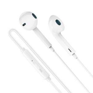 Zestawy Słuchawkowy Borofone BM100 Fuente z mikrofonem Biały - 183363