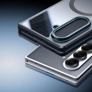 Markowy Armor Case Dux Ducis Aimo Mag Samsung Galaxy Fold 7 5G Czarny - 192011