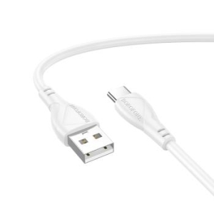 Kabel USB na Typ C Borofone BX121 Energy 3A 1m Biały - 183904