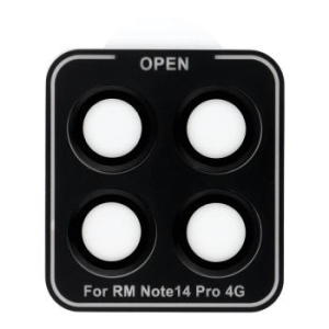 Szkło Hartowane na aparat Xiaomi Note 14 Pro 4G Czarny - 192074