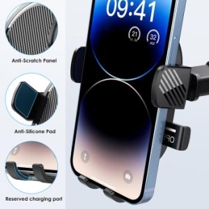 Uchwyt do szyby Blavec BH-08 Czarny - 192156