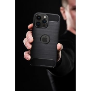 Carbon Case Apple iPhone 17 Czarny - 184169