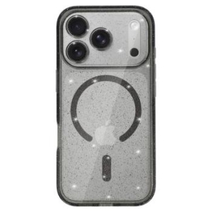 Glitter Magsafe Case Apple iPhone 17 Air Czarny Clear - 184258