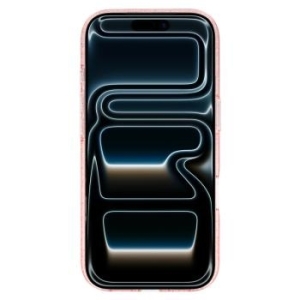 Glitter Magsafe Case Apple iPhone 17 Pro Max Różowy Clear - 184313