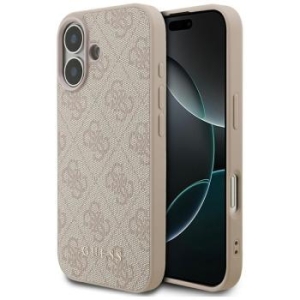 Markowy Hard Case Guess PU 4G Classic Apple iPhone 17 Różowy - 184348
