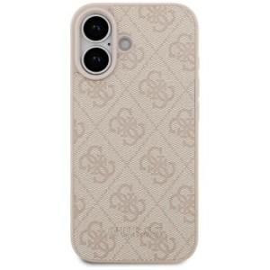 Markowy Hard Case Guess PU 4G Classic Apple iPhone 17 Różowy - 184349