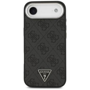 Markowy Hard Case Guess PU 4G W/Triangle Logo SL Apple iPhone 17 Air Czarny - 192207