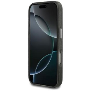 Markowy Hard Case Karl Lagerfeld IML Glitter K&C Heads Logo Apple iPhone 17 Pro Max Czarny - 192212