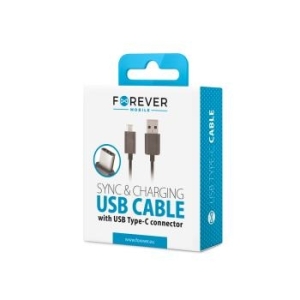 Kabel USB na Typ C Forever Czarny Box - 184624