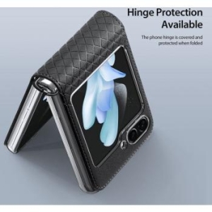 Markowy Silikon Dux Ducis Bril Samsung Galaxy Z Flip 5 5G Czarny - 184813