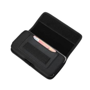 Kabura pozioma do paska OXFORD Model 3 do iPhone 11 / Samsung A10 / A41 / A50 / A51 / Huawei P30 Lite Czarny - 192275