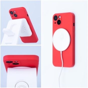 Silicone Mag Cover Samsung Galaxy A36 5G / A56 5G Czerwony - 200319