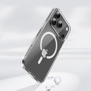 Markowy Armor Case Rock Crystal Shield Series Magnetic Apple iPhone 17 Pro Max Przezroczysty - 192445