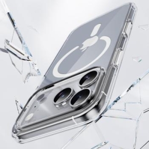 Markowy Armor Case Rock Crystal Shield Series Magnetic Apple iPhone 17 Pro Max Przezroczysty - 192447